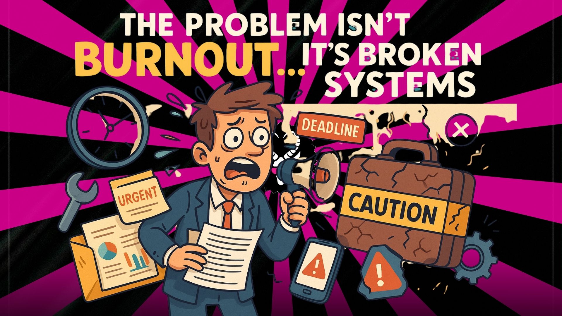The Problem Isn’t Burnout… It’s Broken Systems!