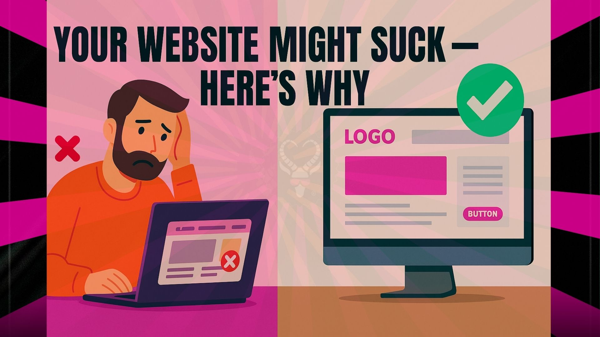 I’m Sorry to Be the One to Tell You, But Your Website Is Total Shit  & Here’s Why…