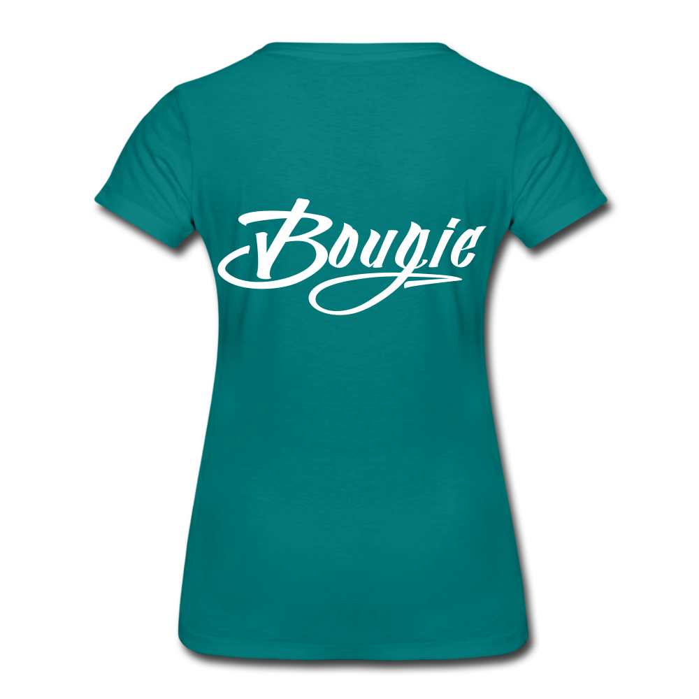 Women’s "Bougie Teal Feel" Premium T-Shirt