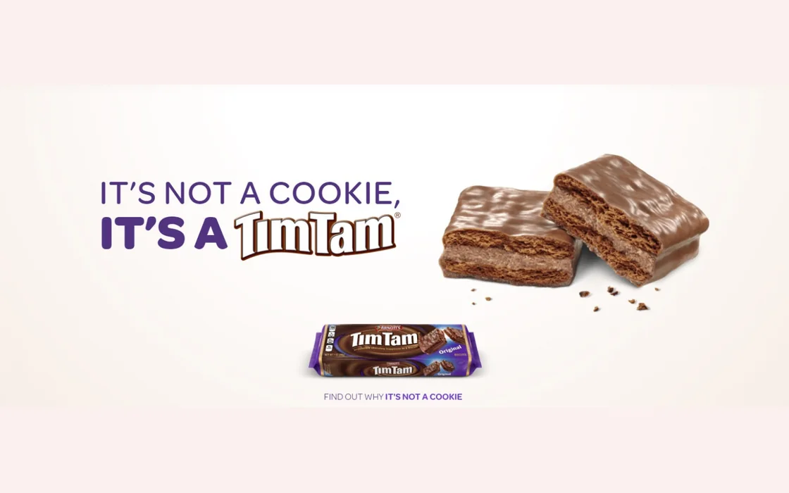 Tim Tam USA launch campaign artwork